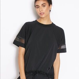 Nike Black Bonded Mesh Tee